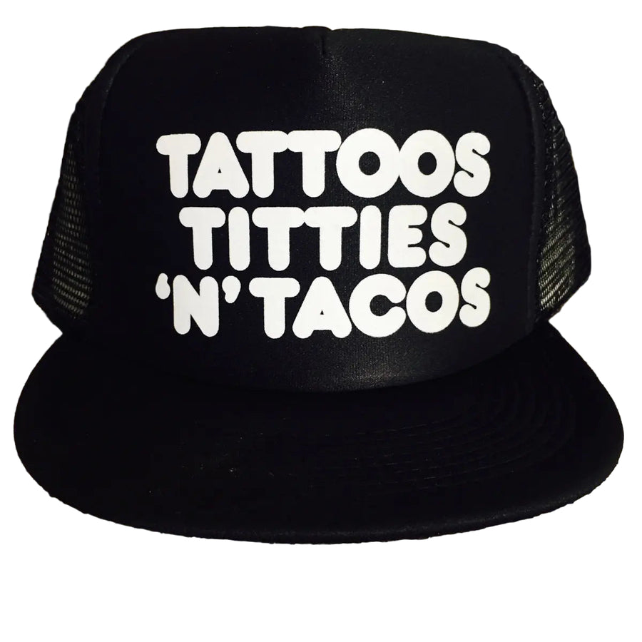 Cartel Ink Tattoos Titties 'n' Tacos Trucker Hat