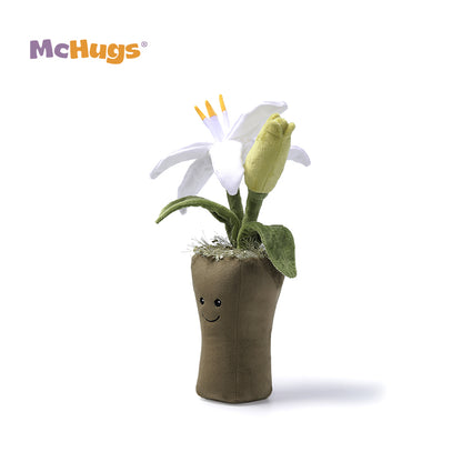 McHugs Innocent Lily Vase Stuffed Plushie