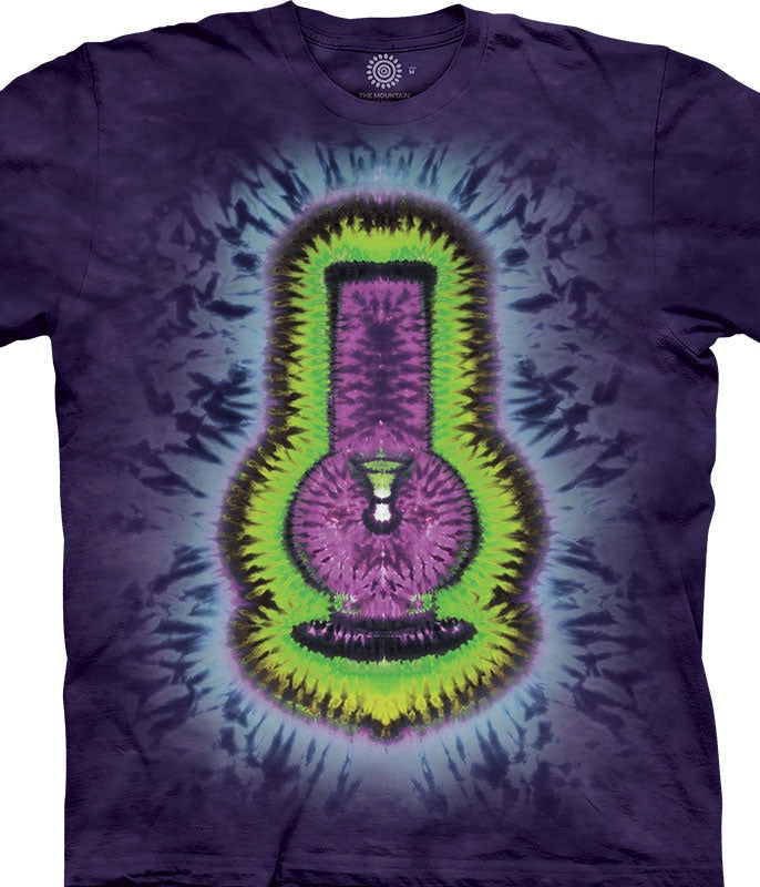 Purple Bong Tie Dye T-Shirt