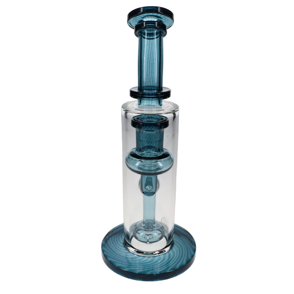 Fat Boy Glass Color Straight Rig - Blue Stardust