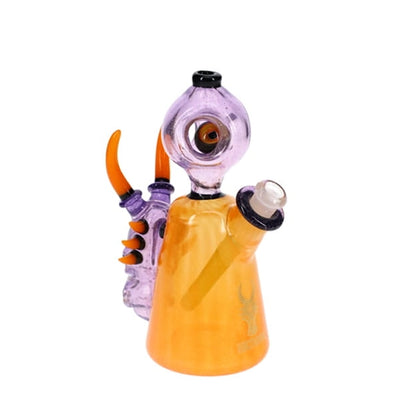 Skull Rattler Hicdogg Dichro Dragon Skull Orange & Purple Rattler Rig – Sunshine Daydream