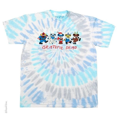 Grateful Dead Dead Nose Reinbears Tie Dye T-Shirt SALE