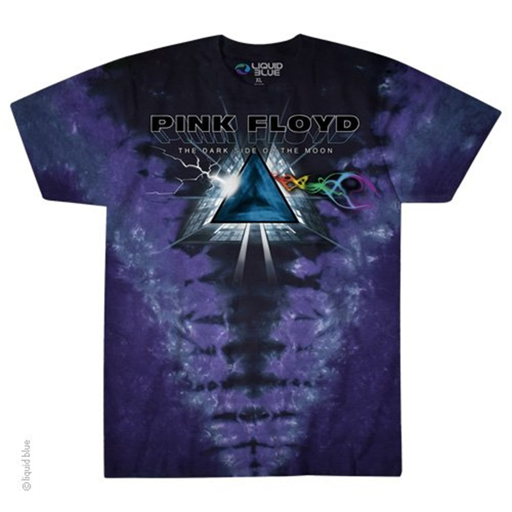 Pink Floyd Dark Side Vortex Tie Dye T-Shirt