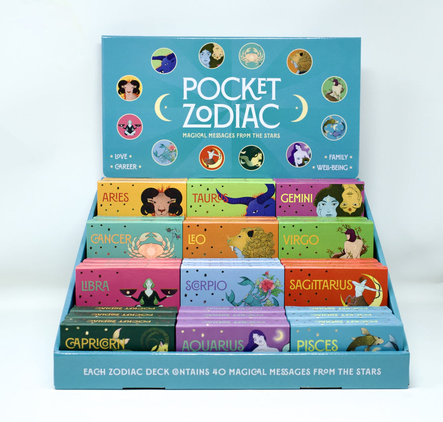 Pocket Zodiac Card Decks: 40 Magical Messages from the Stars