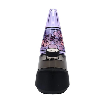 Windstar Glass Purple Bee & Honeycomb Stained Glass Dry Peak Top