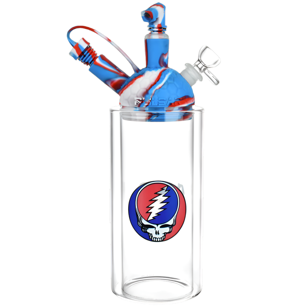 Pulsar x Grateful Dead Silicone & Glass Gravity Waterpipe Set