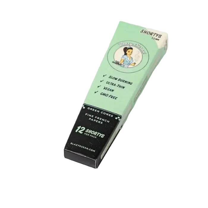 Blazy Susan Shorty 53mm Cones - 12 Pack - Green