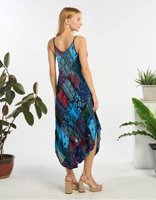 Harem Patchwork Freeflow Dress