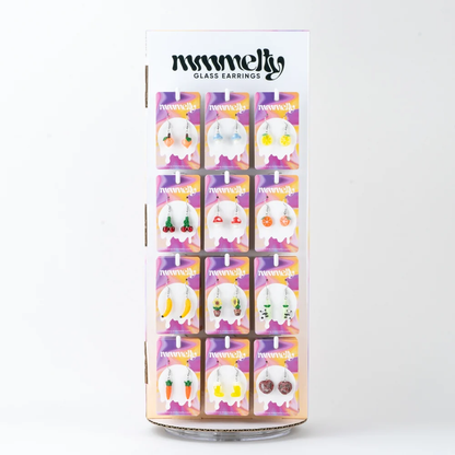 Mmmelty Glass Earrings