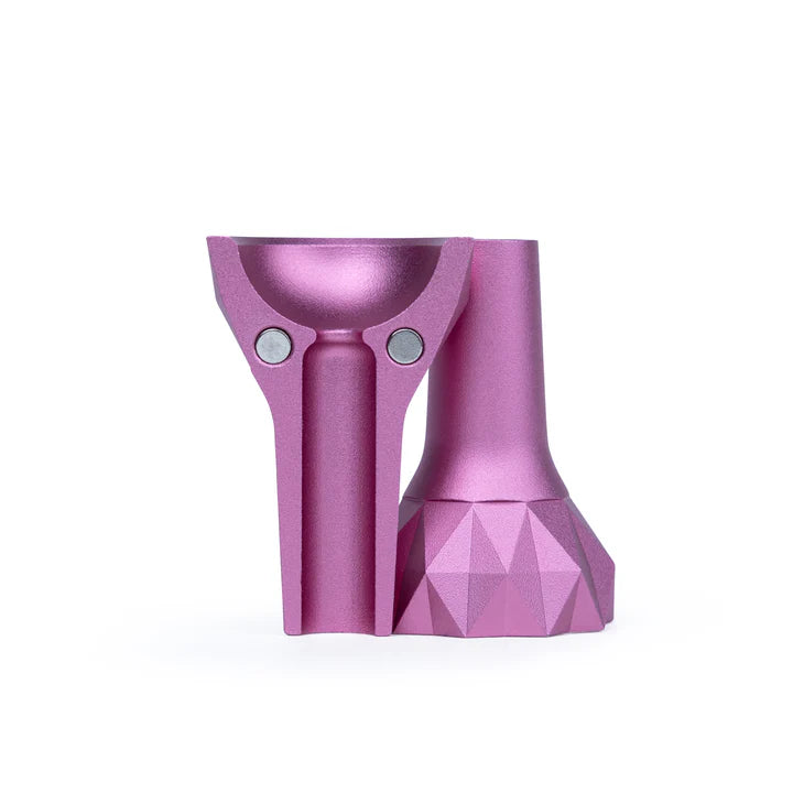 Bowlz Faceted Magnetic Bowl - 14mm - Pink Bubblegum
