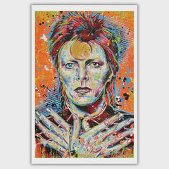 David Bowie Ziggy Stardust Art Print 12 X 18"