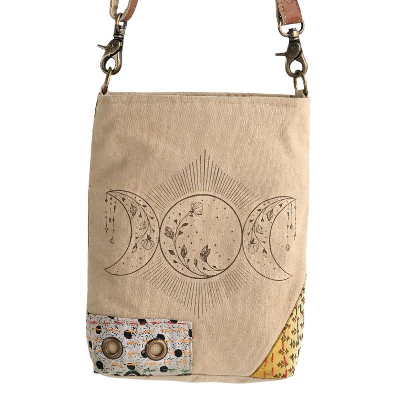 Clea Ray Triple Moon Crossbody Bag