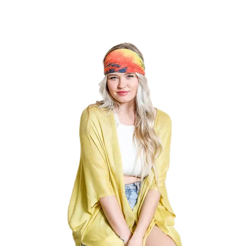 Sunset Tie Dye Headwrap