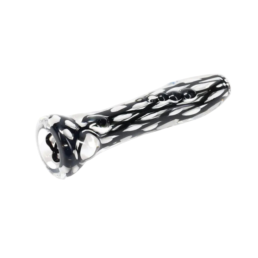Rotational Science Glass Ratticello Black & White Chillum