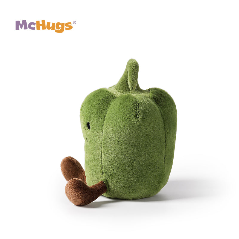 McHugs Energetic Green Pepper Stuffed Plushie