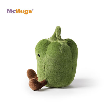 McHugs Energetic Green Pepper Stuffed Plushie