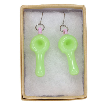 Sugar Mattys Glass Tiny Spoon Earrings - Assorted Colors