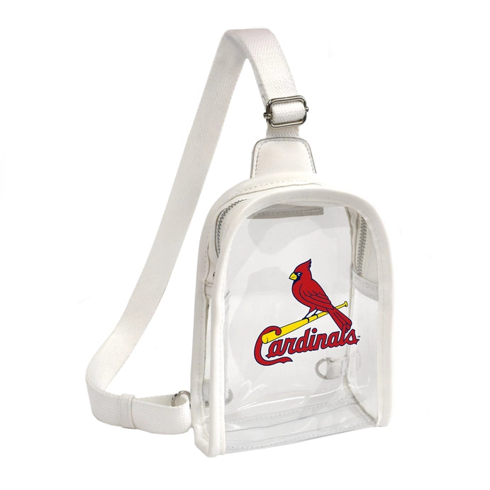 MLB St. Louis Cardinals Clear Mini Sling Bag