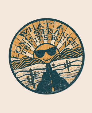 Soul Flower Long Strange Trip Sticker