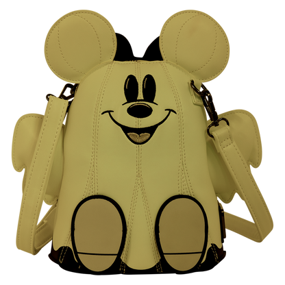 Loungefly Mickey & Minnie Mouse Ghost Glow Figural Crossbody Bag