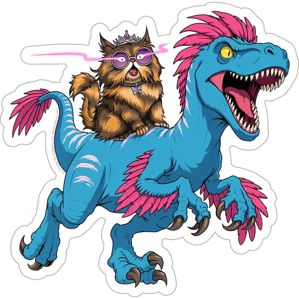 Dungeon Crawler Carl Princess Donut & Mongo Sticker