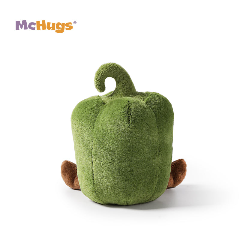 McHugs Energetic Green Pepper Stuffed Plushie