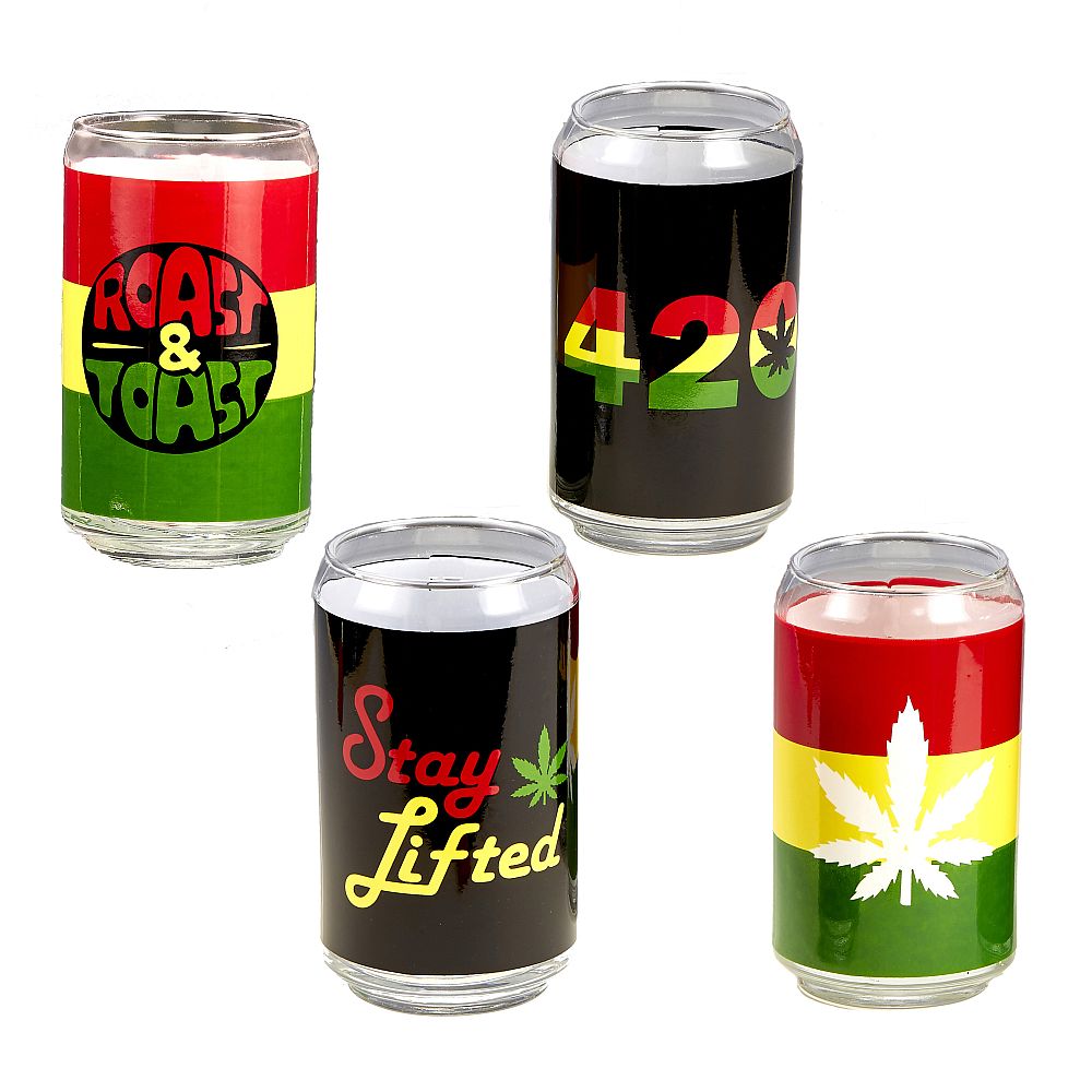 420 Design Beer Glass - 4 Pack SALE