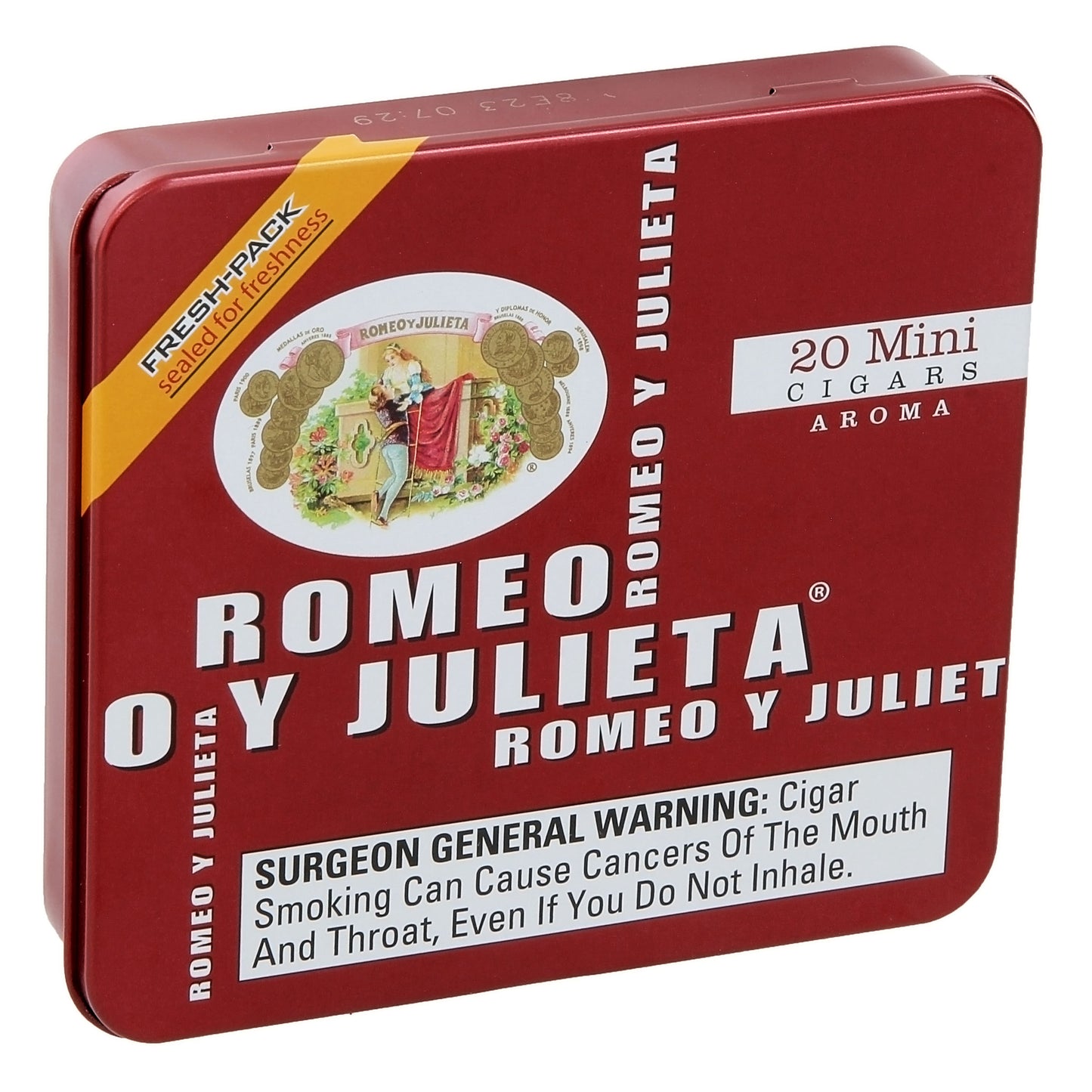 Romeo y Julieta Mini Red Cigar 20ct Tin