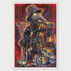 Plague Doctor Art Print 12 X 18"
