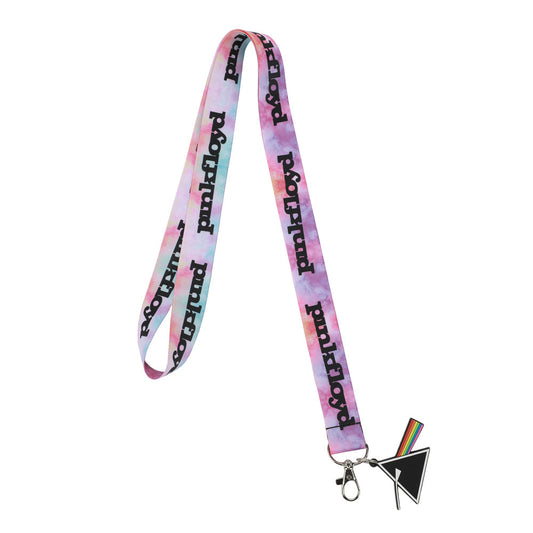 Pink Floyd Dark Side of the Moon Tie Dyed Lanyard