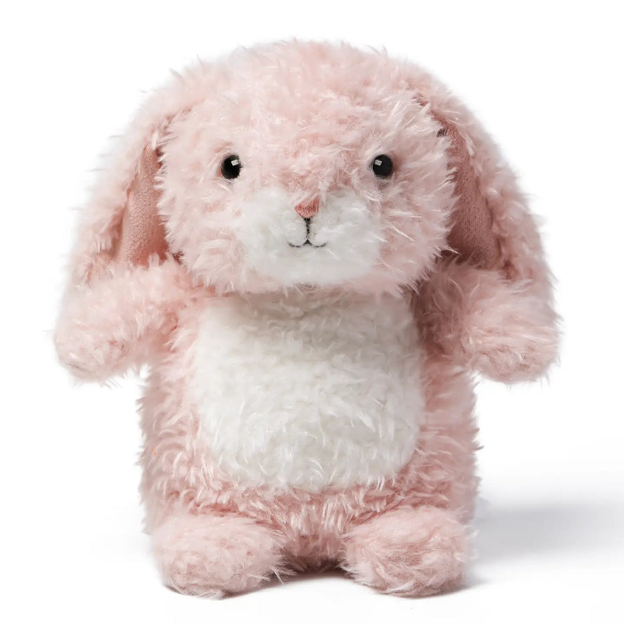 McHugs Cherry Blossom Bunny Weighted Plush Animal 18cm
