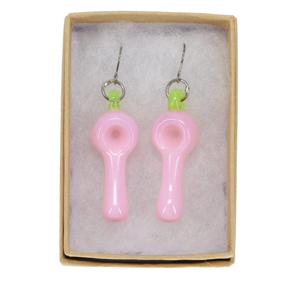 Sugar Mattys Glass Tiny Spoon Earrings - Assorted Colors