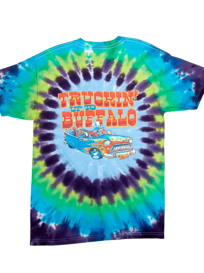 Grateful Dead Truckin' to Buffalo Tie Dye T-Shirt