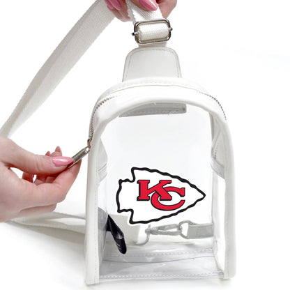 NFL Kansas City Chiefs Clear Mini Sling