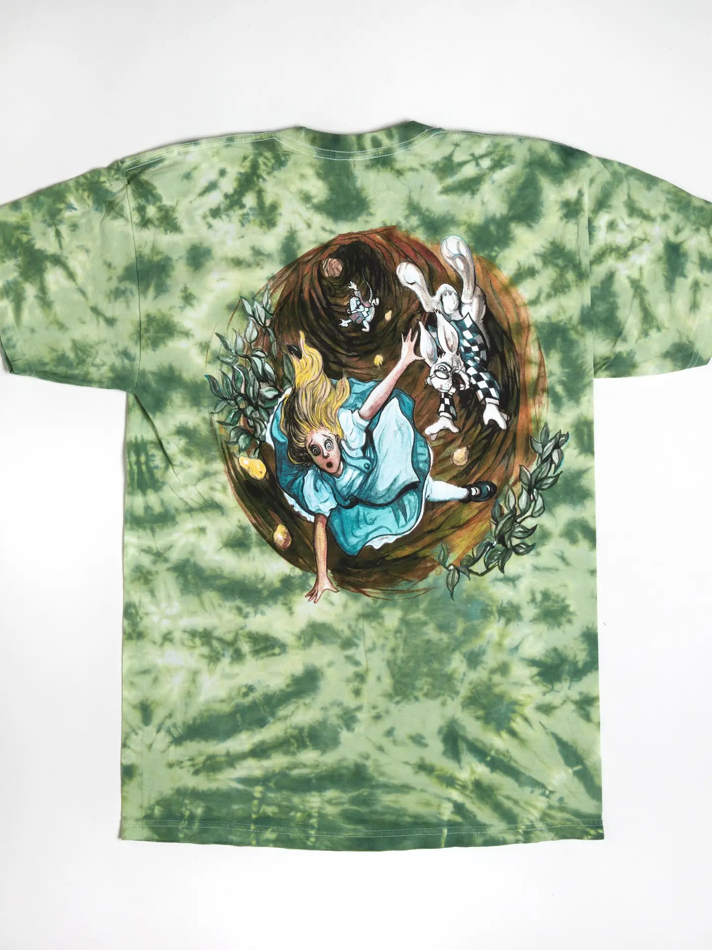 Alice in Wonderland Mad Tea Party Tie Dye T-Shirt