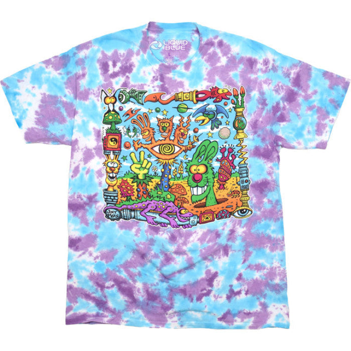 Mars Garden Tie Dye T-Shirt