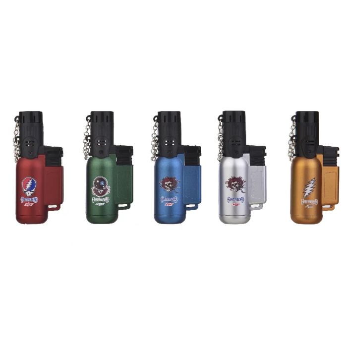 Grateful Dead x SMOXY Tron Small Metal Torch Lighter - Assorted Colors