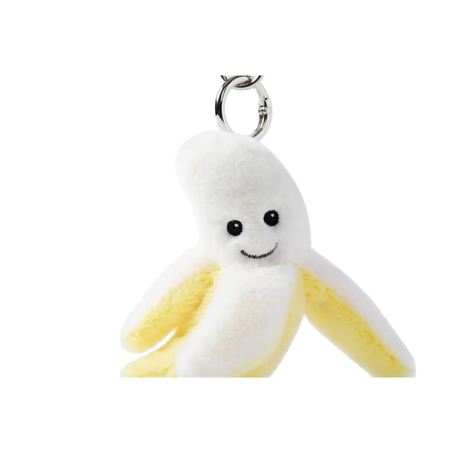 McHugs Banana Fruit Stuffed Animal Bag Charm