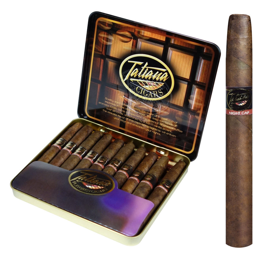 Tatiana Mini Cigars 10ct Tin - Night Cap