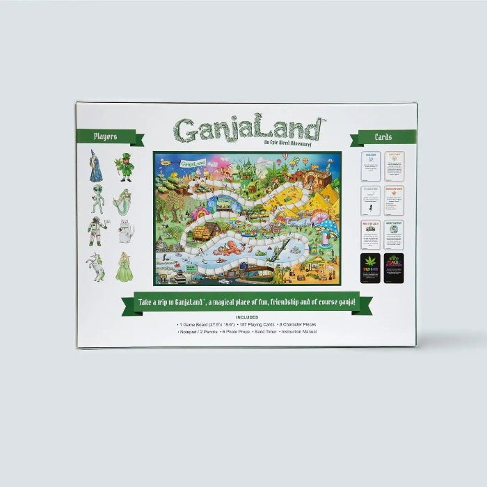 Ganjaland - Epic Weed Adventure Board Game For Adults