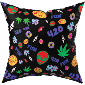 420 Mushroom Donut Plush Pillow SALE