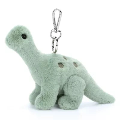 McHugs Brontosaurus Stuffed Animal Bag Charm