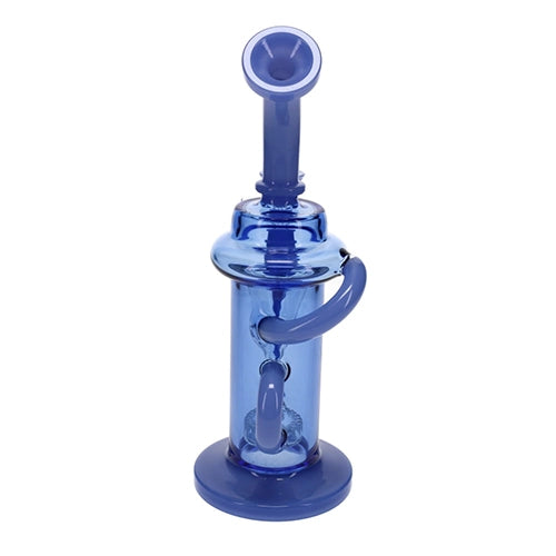 Vault Glass 2 Color Recycler w/ Showerhead Perc Rig - 10"
