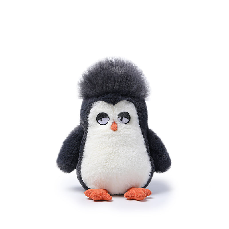 McHugs Straight Hair Penguin Stuffed Animal