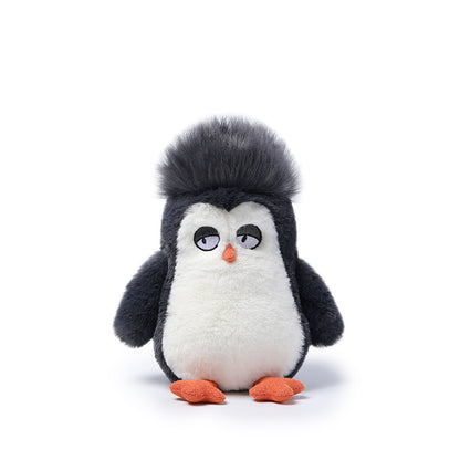 McHugs Straight Hair Penguin Stuffed Animal