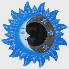 Sun and Moon Painted Mirror
