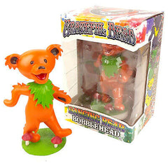 Grateful Dead Dancing Bear Bobblehead - Orange SALE