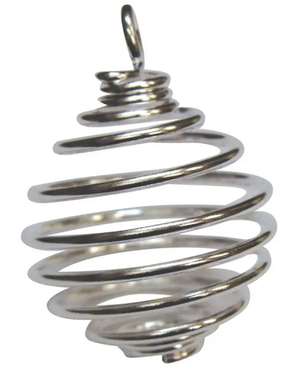 Spring Cage Pendant - Empty