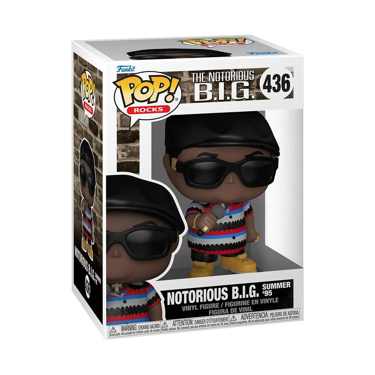 Notorious B.I.G. Summer '95 Funko Pop! Vinyl Figure #436