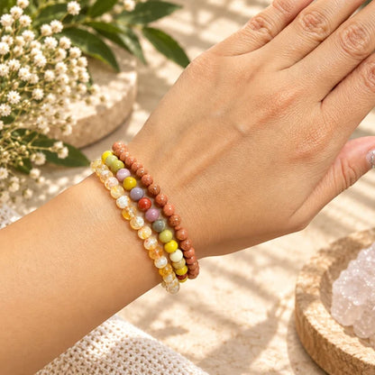 Intentions Bracelet Set - Sun 4mm